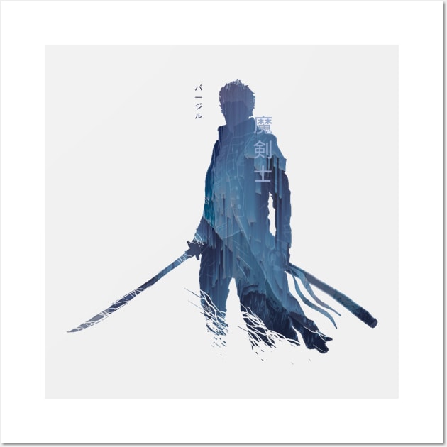 Devil swordsman Illusion:DMC5:Devil May Cry V - Vergil - Posters and Art  Prints