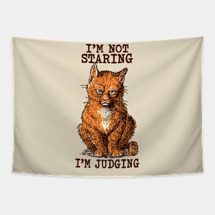 Here comes the judge_color Tapestry