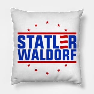 Statler and Waldorf For President 2024 Pillow