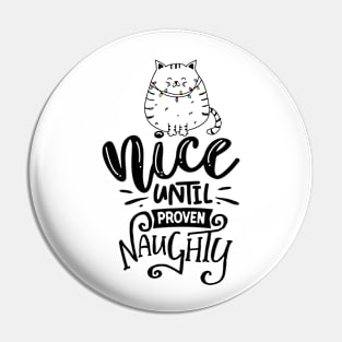 Christmas quotes with cute cat design Pin