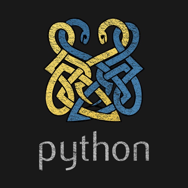 Python Programming Snakes by CWdesign