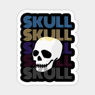 i love skulls Magnet