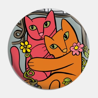 Young Love in the City Pin