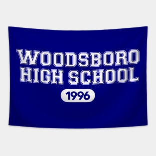 Woodsboro High School (White Variant) Tapestry