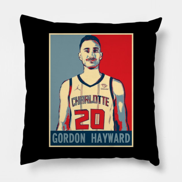 Gordon Hayward Pillow by today.i.am.sad