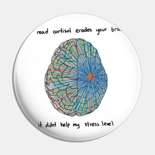 i read cortisol erodes your brain Pin