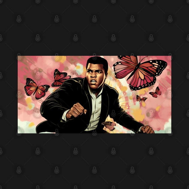 Muhammad Ali - Float like a Butterfly by UrbanLifeApparel