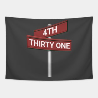 Fourth and Thirty One Tapestry