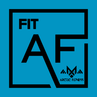 Fit AF Black Logo T-Shirt