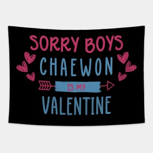 Sorry Boys Chaewon Is My Valentine Le Sserafim Tapestry