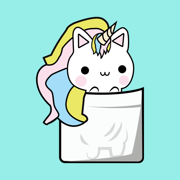 Pocket Unicorn Cat by Rowhick