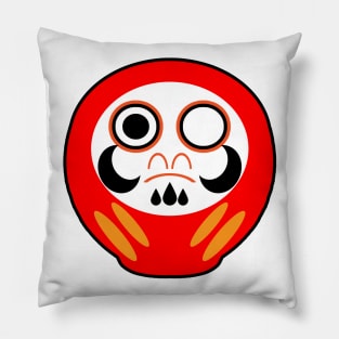 Cute Lucky Daruma Pillow