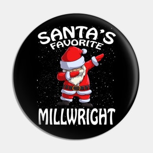 Santas Favorite Millwright Christmas Pin