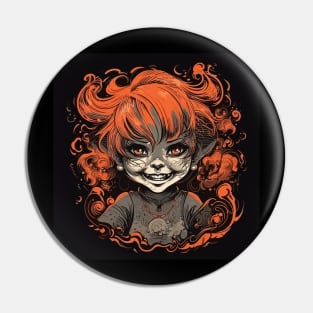 Devil Girl Pin