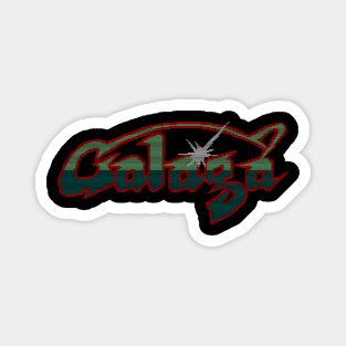 Galaga Logo Magnet