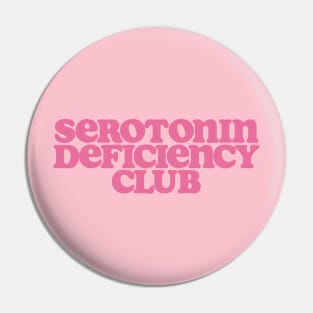 Serotonin Deficiency Club Shirt, Mental Health Shirt, Depression Shirt, Its Okay To Not Be Okay, Serotonin Shirt, Funny mental health Pin