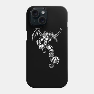 Blacc Ice Is Coming (Blacc & White) Phone Case