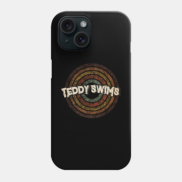 Teddy Swims vintage design on top Phone Case by agusantypo