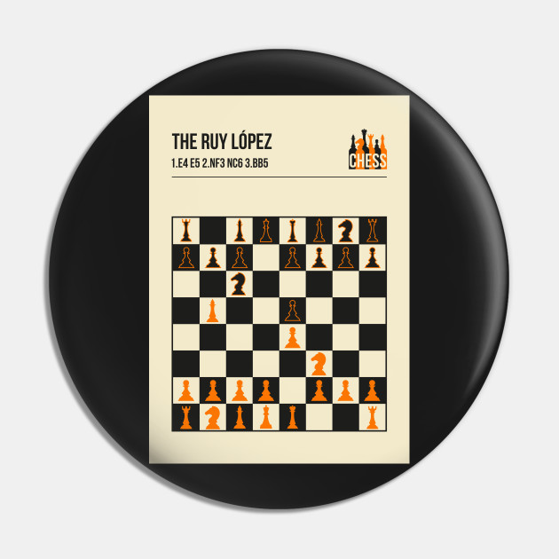 The Ruy Lopez Chess Opening in a vintage book cover poster style.  Poster  for Sale by Jorn van Hezik