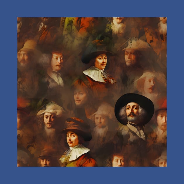 Rembrandt Paintings Mashup by Grassroots Green