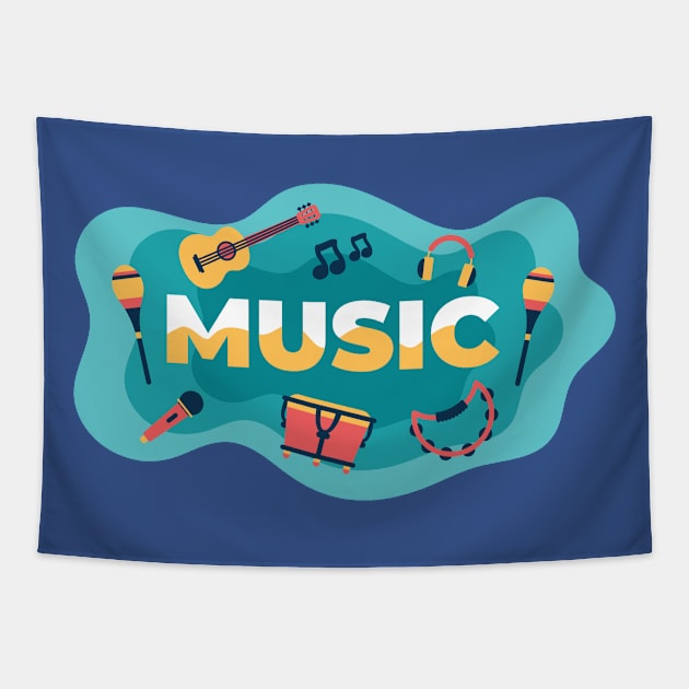 Music Tapestry by MajorCompany