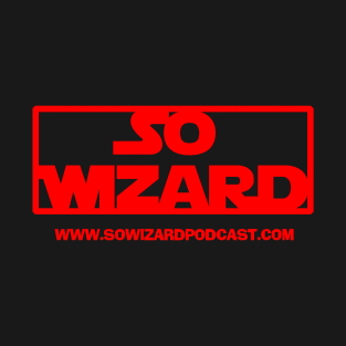 So Wizard Logo in TLJ Red T-Shirt