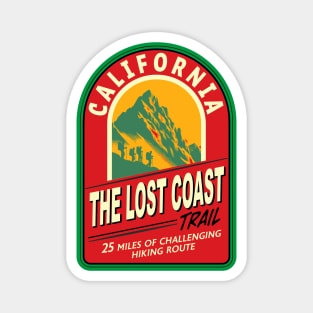 The Lost Coast Trail California Magnet