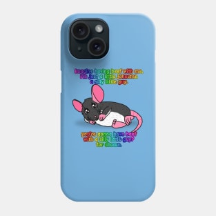 You're Gonna Have Beef With A Silly Little Guy? (Full Color Version) Phone Case