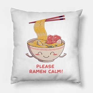 Ramen Calm Pillow