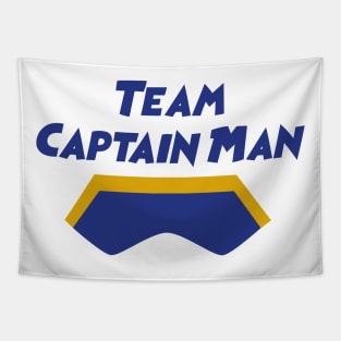 Team Captain Man Tapestry