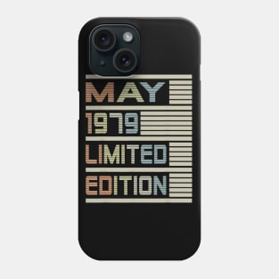 41th Birthday Gift May 1979 41 Years Old Phone Case