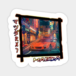 Mazda RX7, JDM, Japanese street Magnet