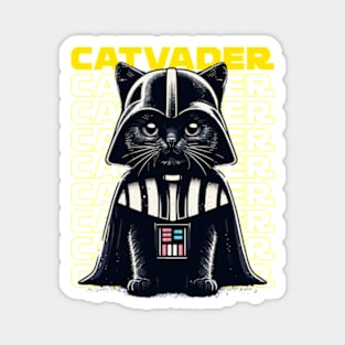 Cat Vader | Anti-Hero | Villain | Pop Culture | Sci-Fi Magnet