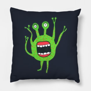 Alien Monster Pillow