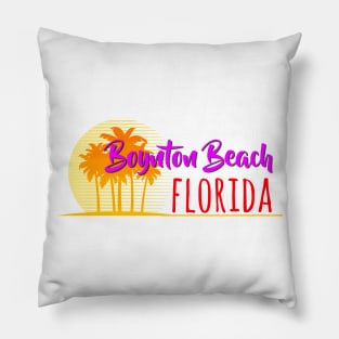 Life's a Beach: Boynton Beach, Florida Pillow