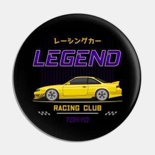 Tuner Yellow Kouki S 14 JDM Pin