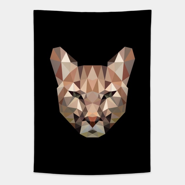 Cougar Tapestry by MKD