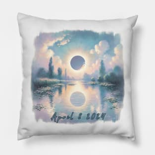 Eclipse Shirt 2024 Eclipse Tshirt Eclipse Shirt April 8 2024 Tee Eclipse 2024 Funny Astronomy Gift Solar Eclipse Pillow