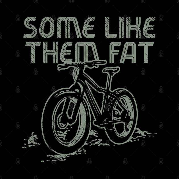 Cycling Fat Tire Mountain Bike Bicycling Biker by Tom´s TeeStore