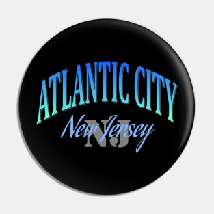 City Pride: Atlantic City, New Jersey Pin