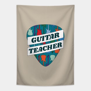 Guitar Teacher Guitar Pick Tapestry