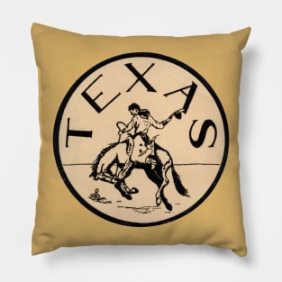 1940's Texas Cowboy Pillow