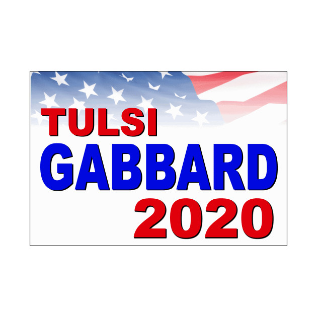 Tulsi Gabbard for President in 2020 by Naves