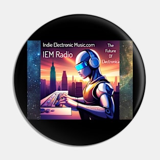 IEM Radio - Indie Electronic Music Pin