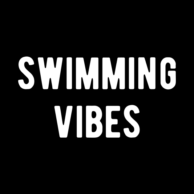 Swimming Vibes by Quotty