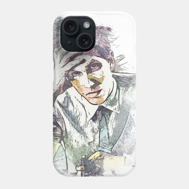 Bobby Fischer ✪ A TRIBUTE to The Legend ✪  Abstract Portrait of a chess master Phone Case by Naumovski