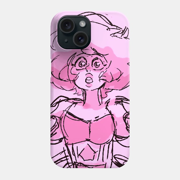 Pink Diamond Home Video Phone Case by Rabbott