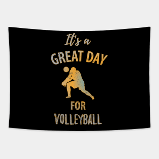 Volleyball Sport Team Play Gift Tapestry