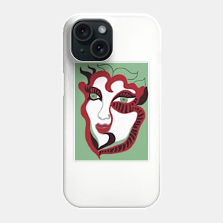 Digital Face Artwork Phone Case