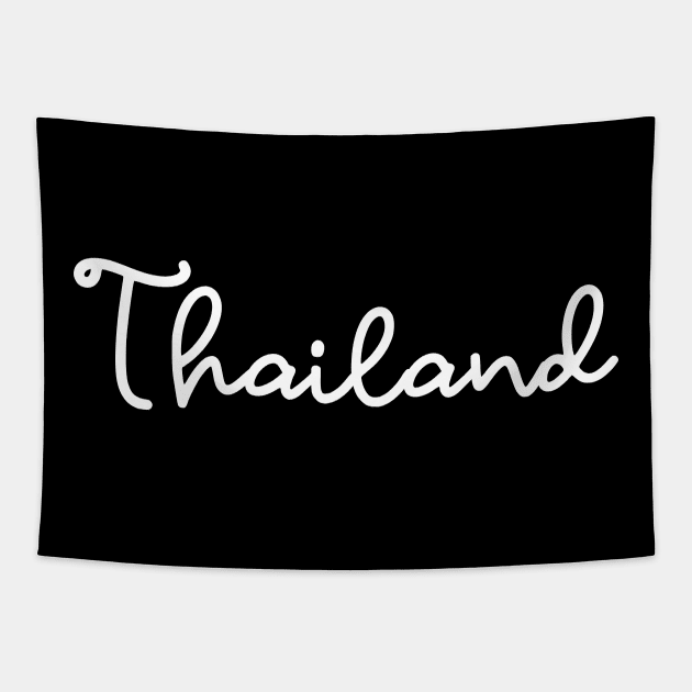 Thailand - white Tapestry by habibitravels